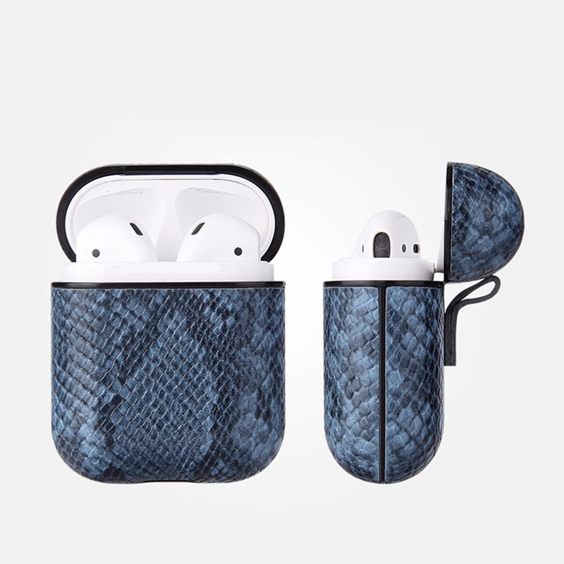 Picture of Cross-border trend PU leather wireless Bluetooth earphone case protective cover fashion drop-resistant suitable for Apple Airpod