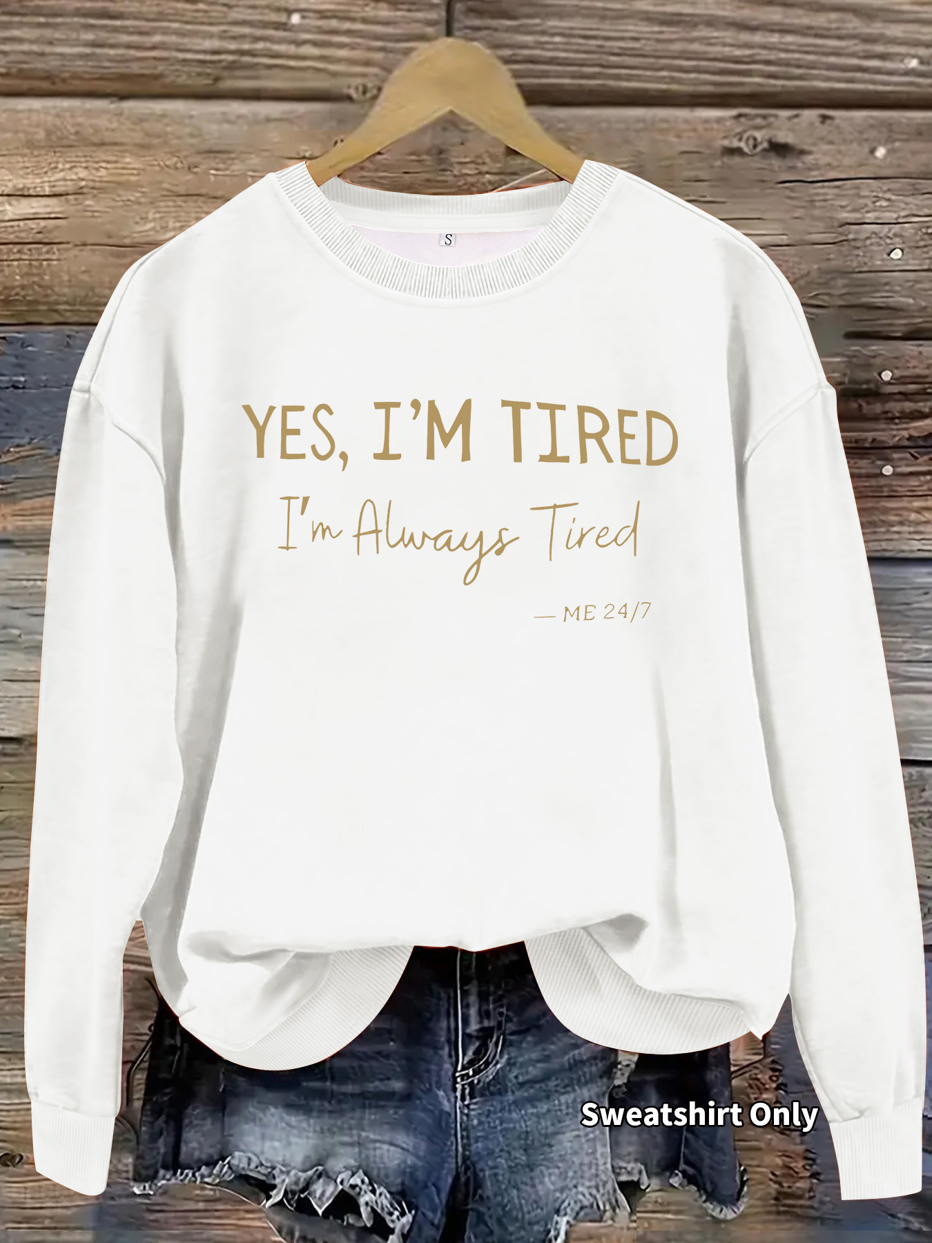 Amazon Ebay Foreign Trade New Sweatshirt Women's High-End Letter Print Autum Versatile Round Neck Sweatshirt Women's High