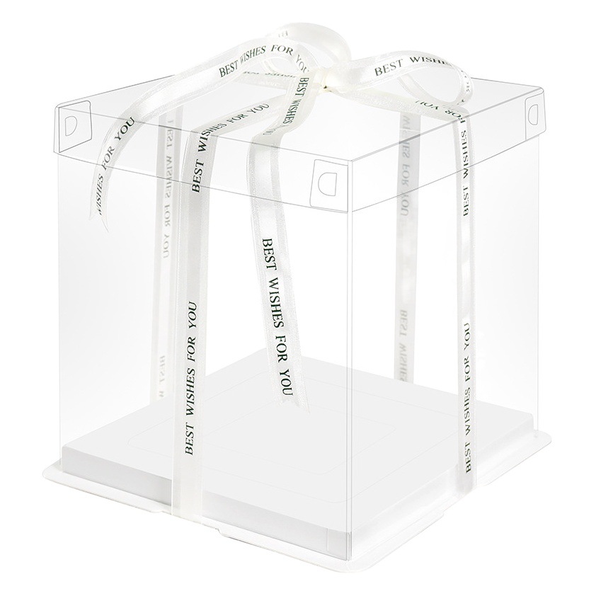 50 Sets of Birthday Cake Boxes in Sizes 6 Inch, 7 Inch, 8 Inch, 9 Inch, 10 Inch, 11 Inch, 12inch 13inch Packaging Boxes for Baking with Extra Height