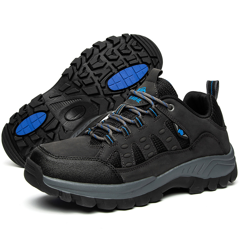 Cross-border Spring New Outdoor Shoes plus size Hiking Shoes Lightweight Hiking Shoes Casual Mesh Travel Shoes Men's Shoes