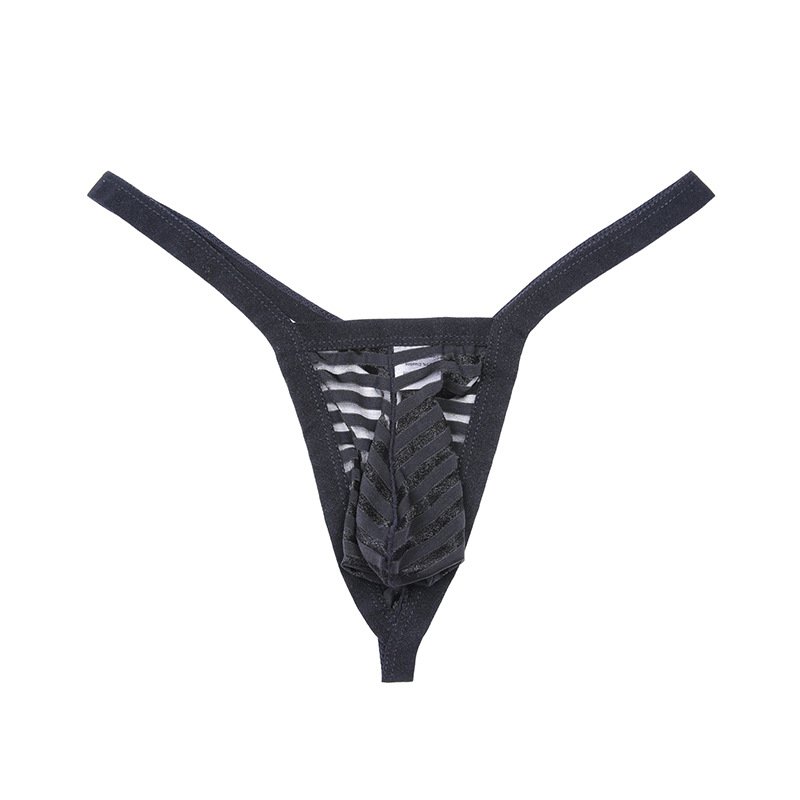Picture of A generation of men's thong low waist show ass T pants sexy underwear breathable Europe and the United States