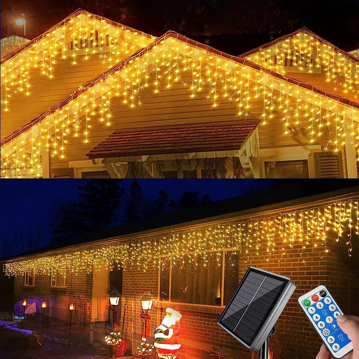 LED lamp string internet-famous ice strip lamp waterfall curtain lamp gypsophila stage layout festive lights neon decorative lights