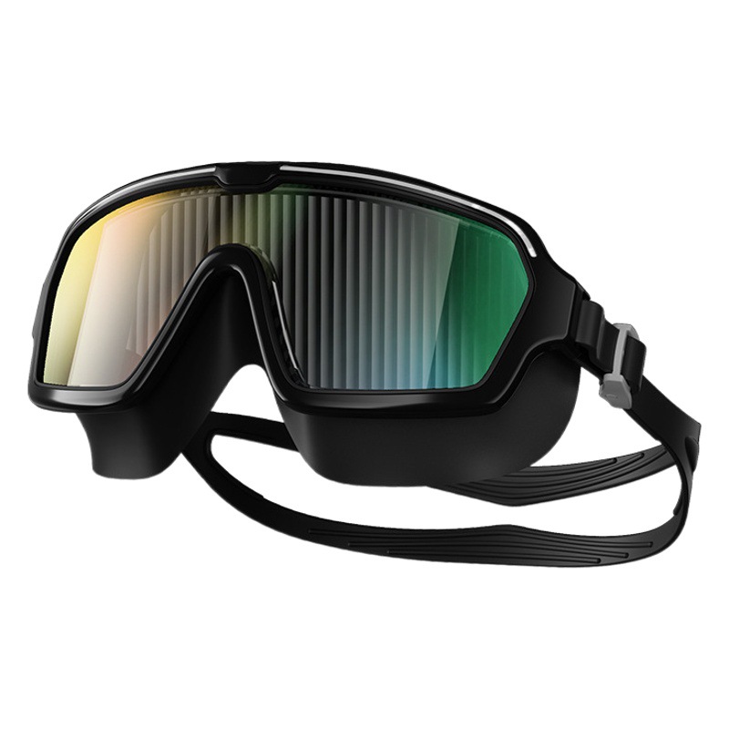 Cross-border new swimming goggles anti-fog adult HD brand swimming goggles swimming goggles Amazon swimming diving goggles manufacturers on behalf