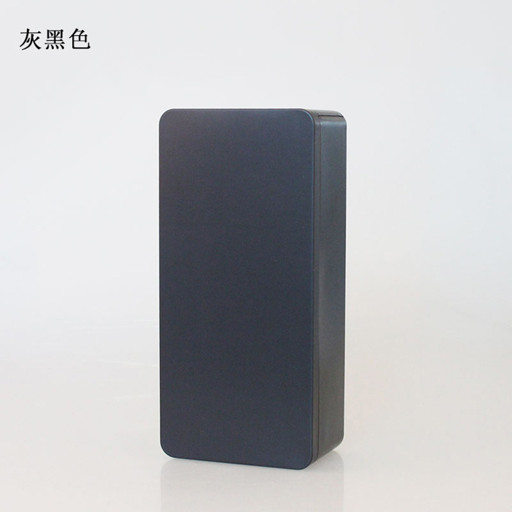 Picture of Iron Box Rectangular Cookie Biscuit Silver Tinplate Food Packaging Empty Box Iron Can Frosted Metal Gift Box