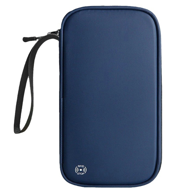 Picture of Multifunctional Passport Bag, Travel Passport Holder, Anti-Theft Card Holder, Travel Document Cosmetics Bag, Rfid Anti-Theft Brush