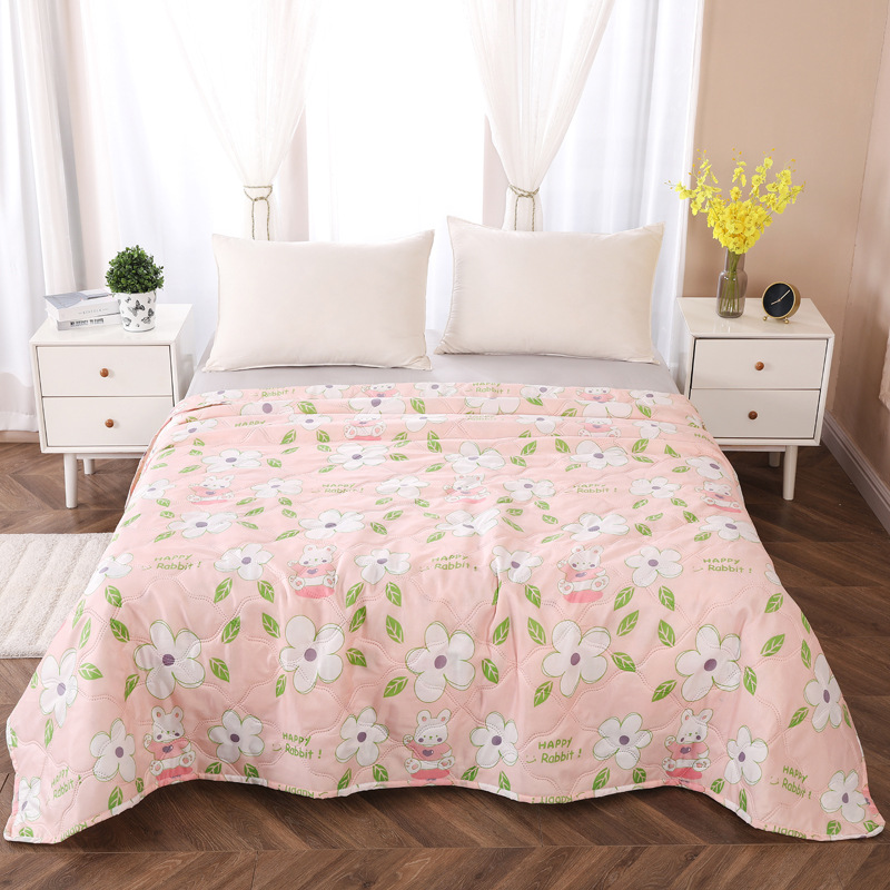 Picture of Summer Company Event Sales Summer Quilt with Gift Box Air Conditioning Quilt Opening Promotion Gift Summer Cool Quilt Core Thin Quilt