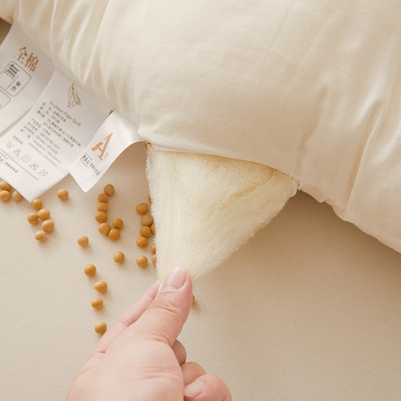 Picture of Class A maternal and infant grade cotton 30% soybean protein quilt soybean fiber quilt cotton quilt core thickened winter quilt spring and autumn quilt