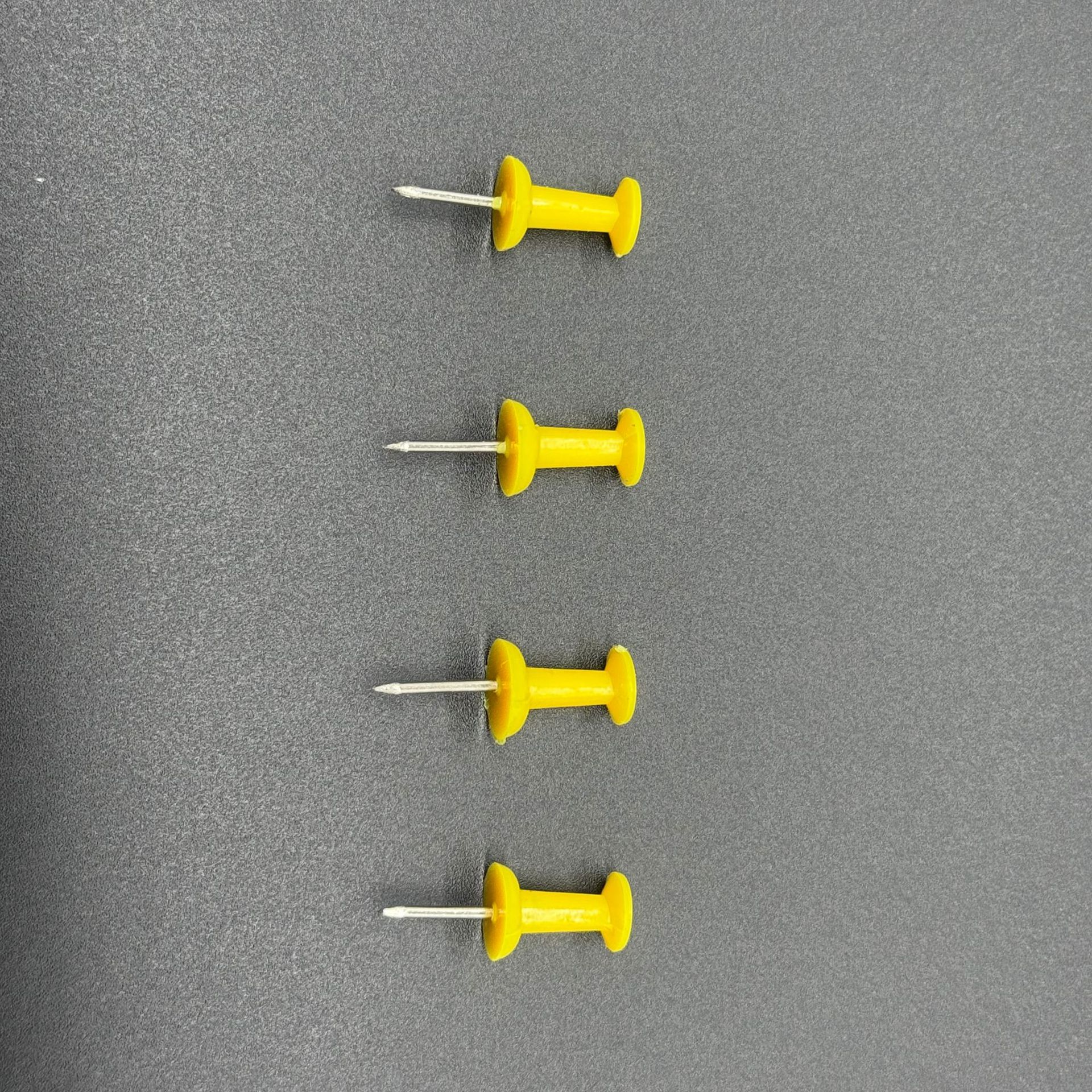 Picture of Amazon pushpin color transparent I-shaped pin special-shaped I-shaped pin plastic pin pushpin press nail color nail bulk