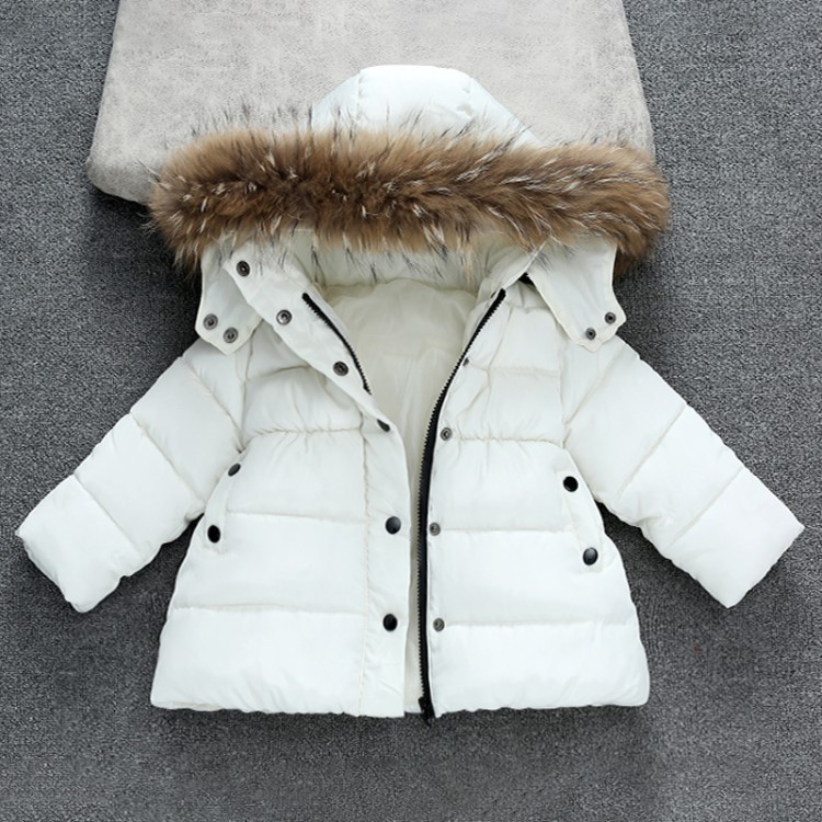 Picture of Children's Foreign Trade Thickened Cotton-padded Clothes Children's Winter Wear Down Cotton Wool Collar Cotton-padded Coat Cross-border Warm Baby's Coat Children's Wear