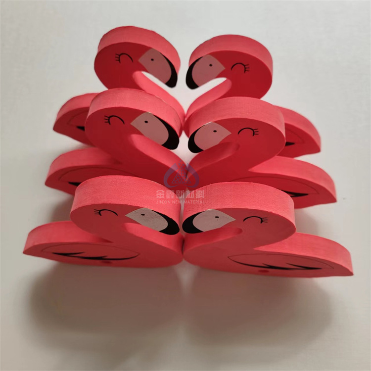 Supply 135*130 * 15MM red eva foam Swan pendant children's swimming buoyancy toy with printing