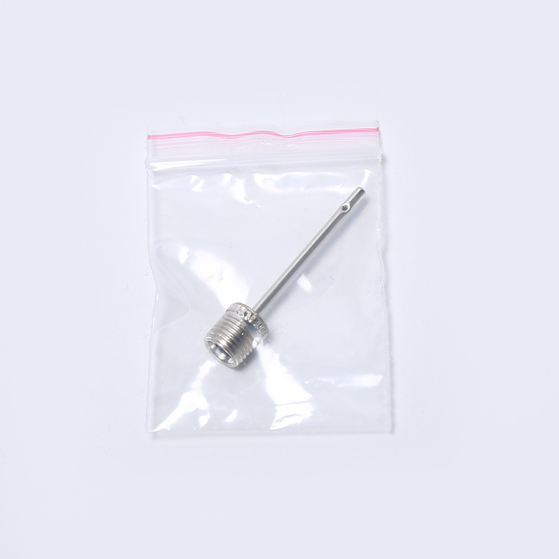 Picture of Inflatable Needle for Football, Basketball, and Other Balls, Stainless Steel Air Needle, One-Piece Molded Side Hole Needle, Valve Needle, Durable Volleyball Needle