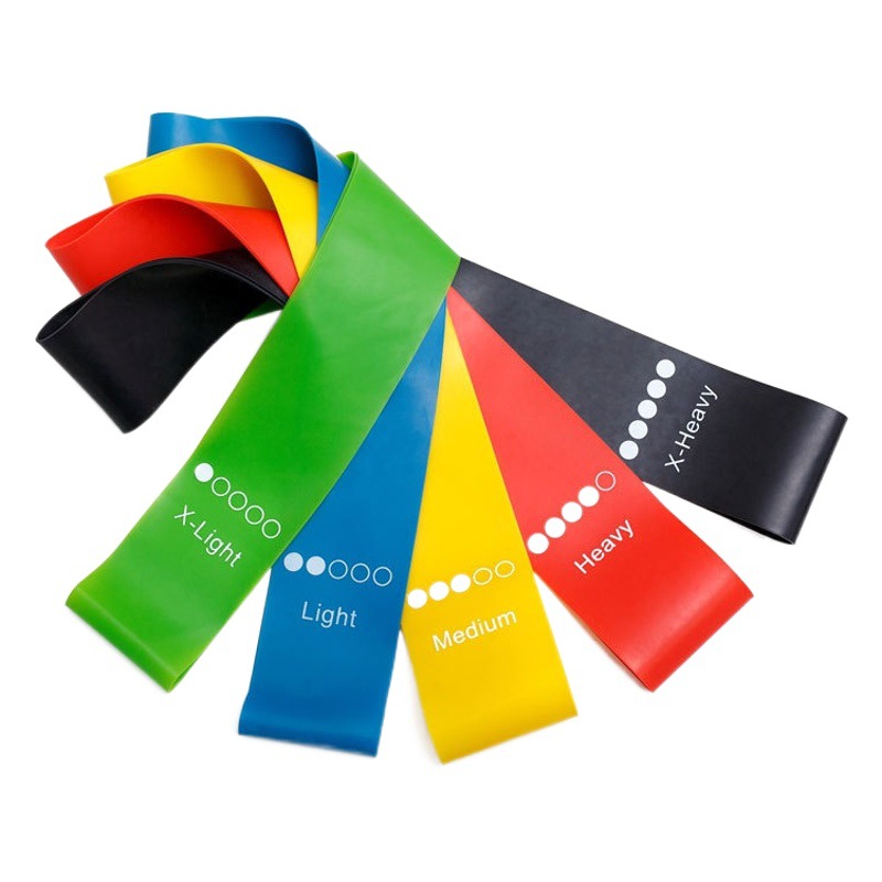 Yoga fitness tension ring sports strength training ring resistance belt tension belt elastic belt