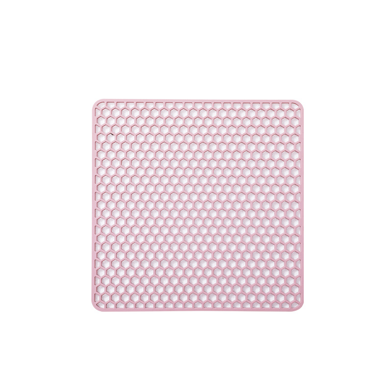 Picture of Amazon Hot Cross-border Hot Supply Silicone Sink Drain Hollow Kitchen Filter Splash-proof Mat