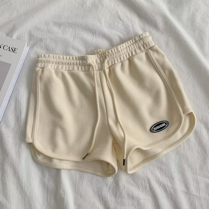 Summer Loose Outer Wear Slimming Hot Pants Women's Korean-style Grey Pajama Pants Casual Home Sports Yoga Wide Leg Short Pants