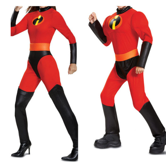 Superman Story 2 Jumpsuit Costume Superman Story Secret Service Team Halloween cosplay Performance Costume