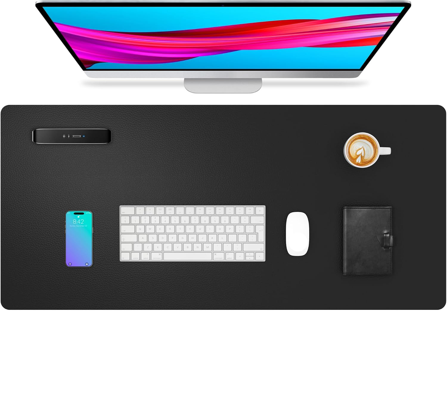 Picture of Napa Pattern Pvc Material Desk Pad Mouse Pad Various Indoor Office Scene Pads Cross-Border Thick Supply