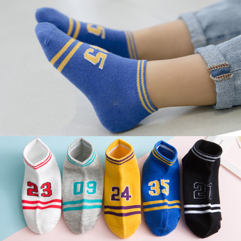 Picture of 2023 children's spring and summer socks mid-calf socks boys and girls Green bear cotton socks baby medium and big children's socks wholesale