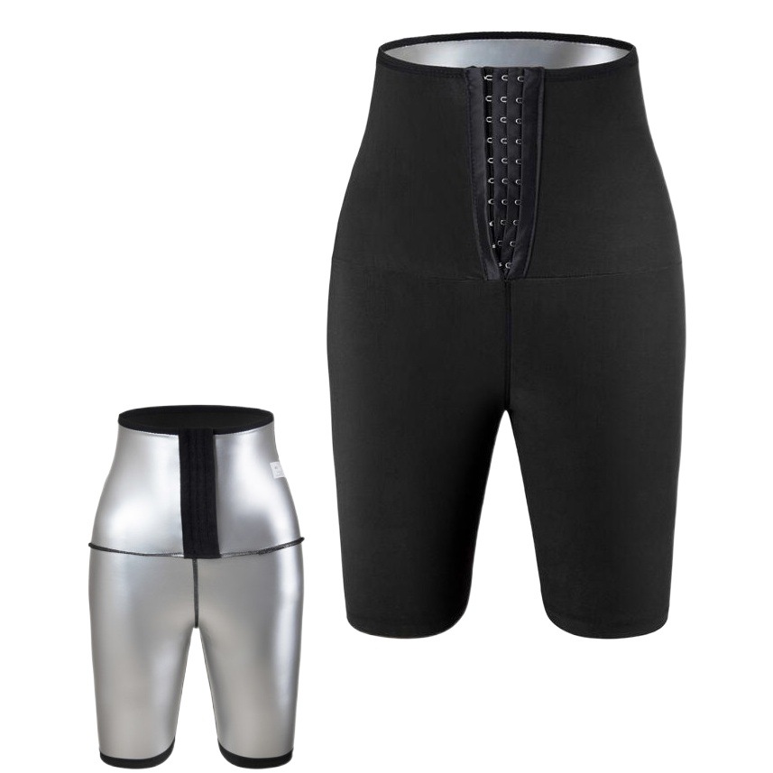 Cross-border Women's High Waist Shaping Pants Sweaty Pants Yoga-breasted Waist Hip-lifting Abdominal Pants Fitness Sweaty Clothes Yoga Pants