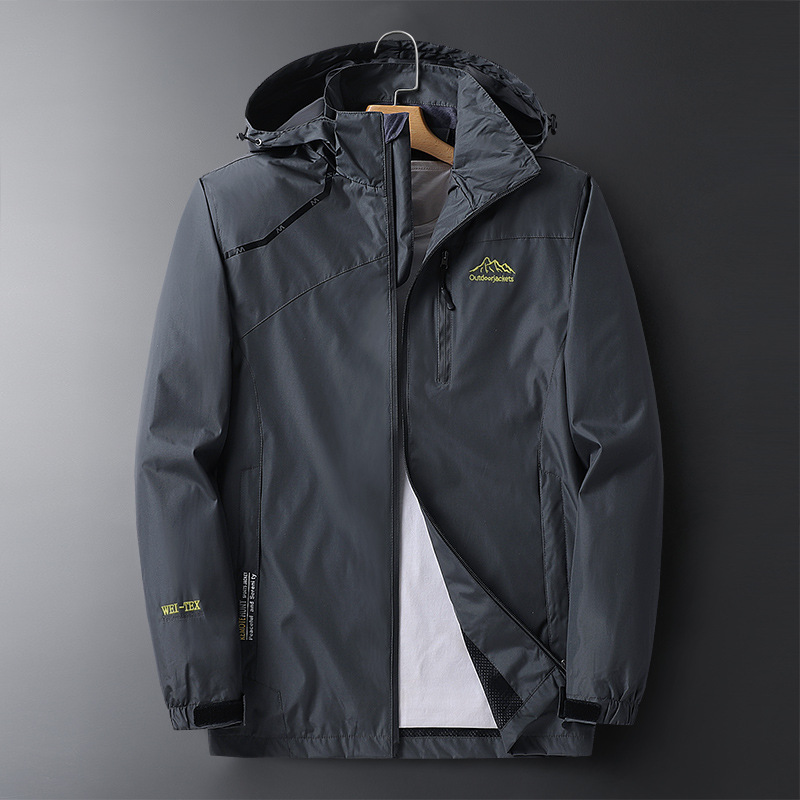 Cross-Border Men's Jacket Spring and Autum Thin Couple Windbreaker Outdoor Casual Windbreaker Jacket Mountaineering Jacket 1898