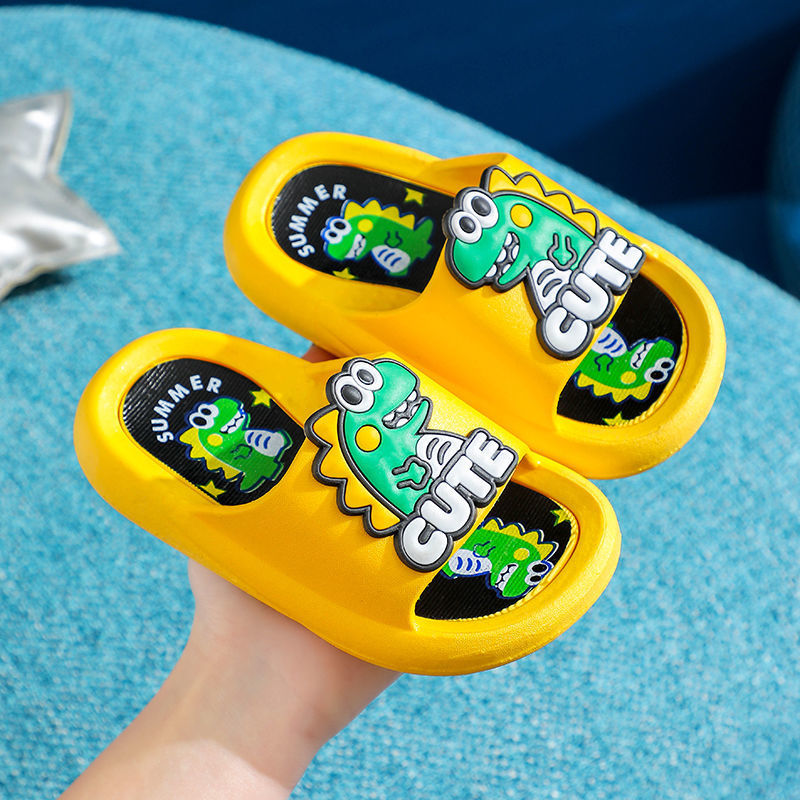 [New boys' special] summer children's slippers soft bottom large children's cute soft sandals and slippers home non-slip
