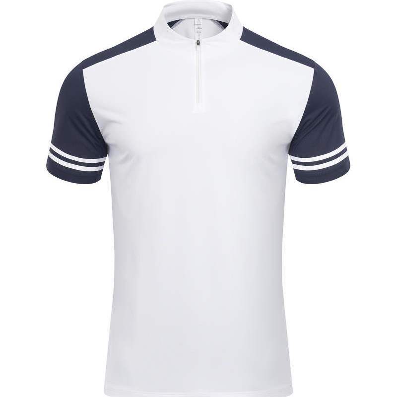 New Short-sleeved Lapel Work Clothes Sports Polo Shirt Enterprise Group Quick-drying Work Clothes Sports Lapel Shani