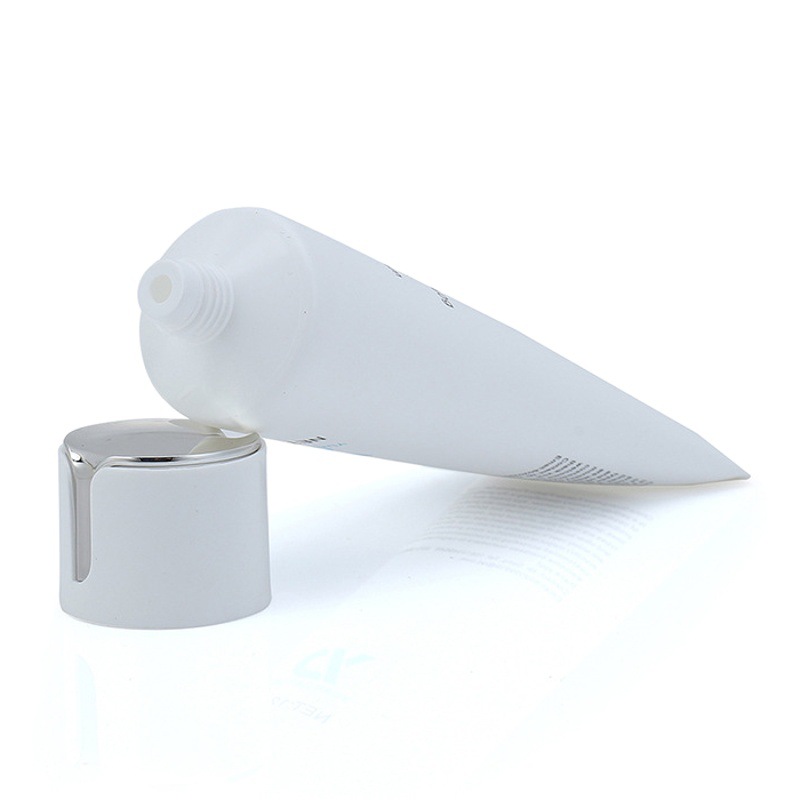 Cosmetic Hose Plastic Sub-pack Empty Bottle Eye Cream Ointment Sample Trial Pack 40mm Leaf-shaped Eye Cream Cover Hose