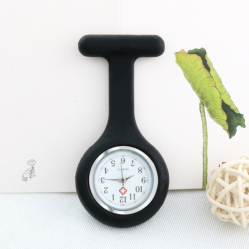 Picture of Factory Direct Sales New Silicone Band Wholesale Male and Female Nurse Watch Advertising Gift Hanging Watch Hot Selling Chest Watch Dropshipping