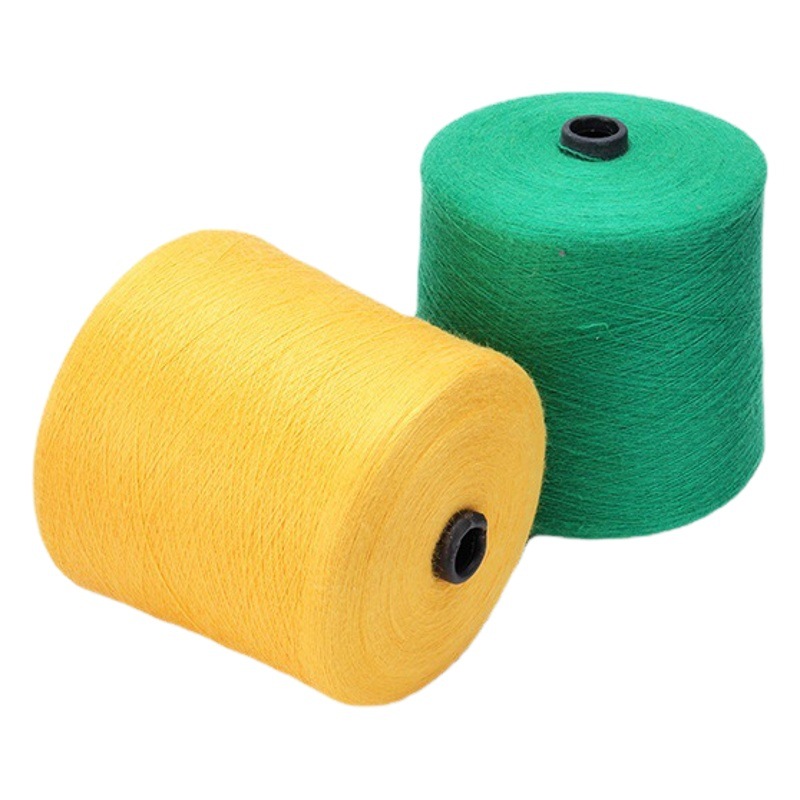 Low Ratio Spun Silk Wool Yarn Blended 5 Wool 5 Spun Silk 20 Nylon 20 Viscose 50PTT Mulberry Silk Blended Yarn