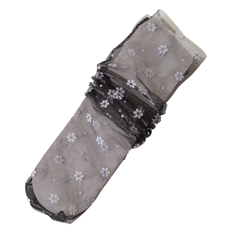Spring and summer new women's socks Japanese Lolita ladies tube socks bow mesh breathable pile socks wholesale