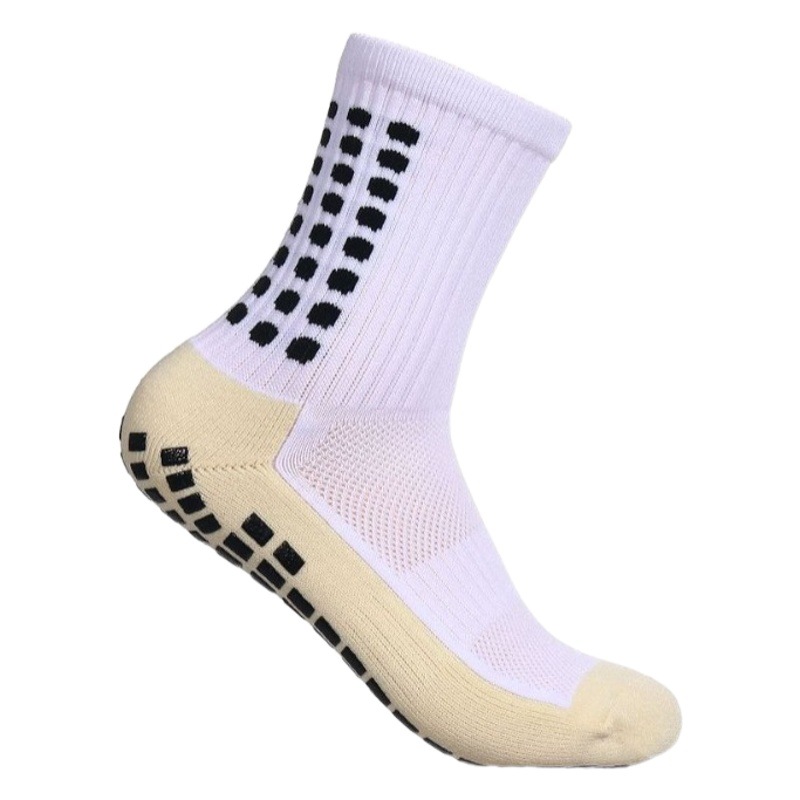 All-In-One Cross-Border Hot-Selling Thickened Towel Bottom Sweat-Absorbent and Deodorant Dispensing Anti-Slip Football Sports Football Socks Yoga Socks