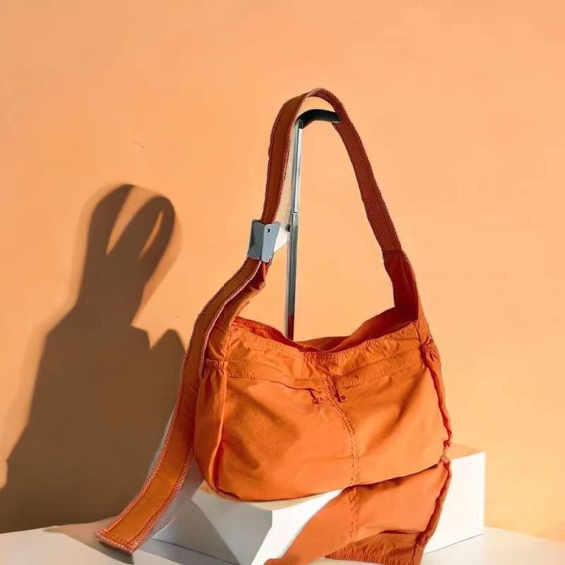 Picture of 2023 Sun Protection Waterproof Lightweight Canvas Bag with Multiple Pockets, Large Capacity, Casual Versatile Shoulder Crossbody Bag for Women, Summer