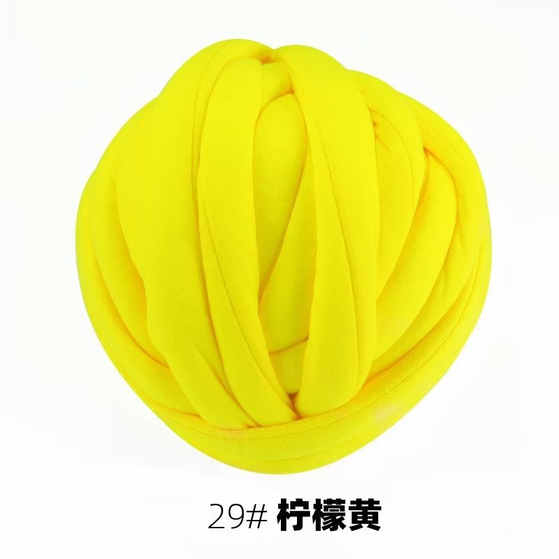 Picture of Heart-filled cotton coarse cotton fabric thread hand-woven blanket bag cat nest wool core-spun yarn thread machine-washed OHHIO new style