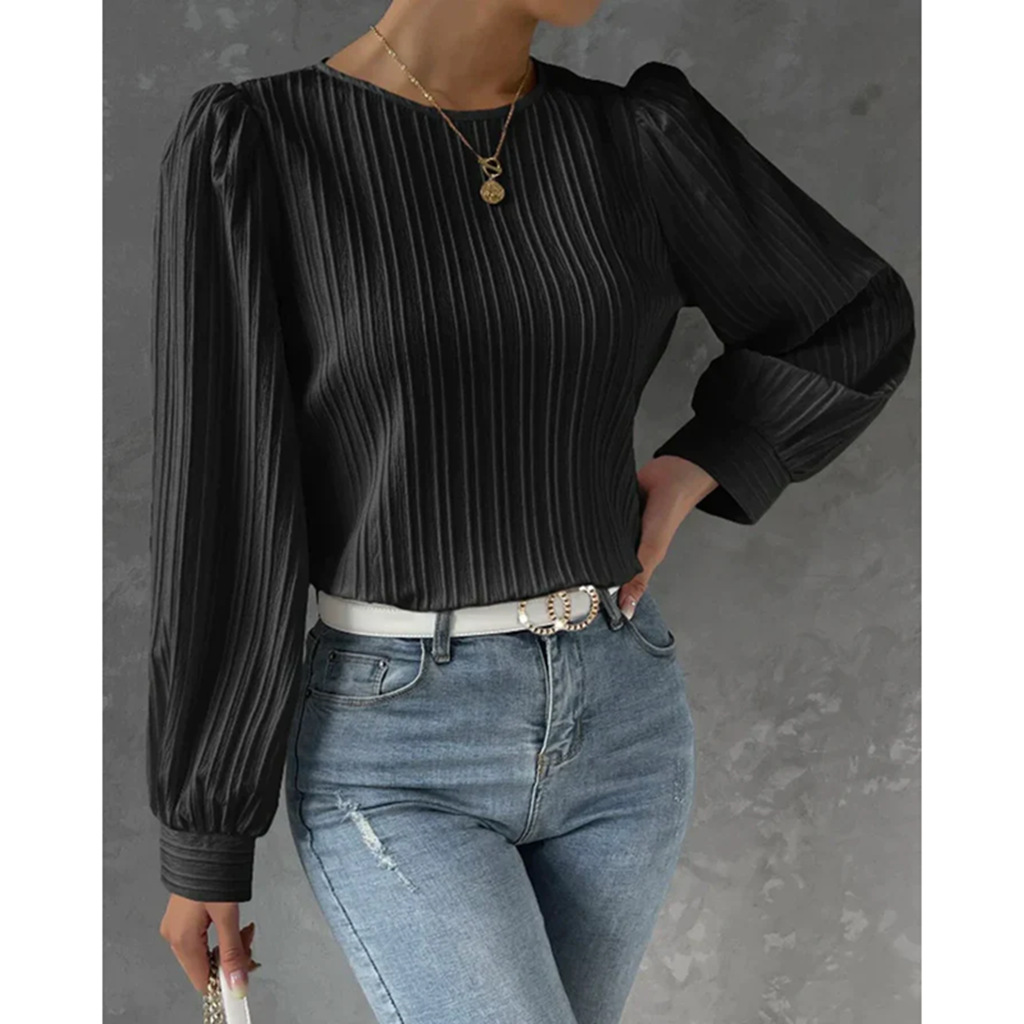 Autumn 2024 New Amazon AliExpress French Sunscreen Fashion Loose Career Commuter Long Sleeve Thin Shirt