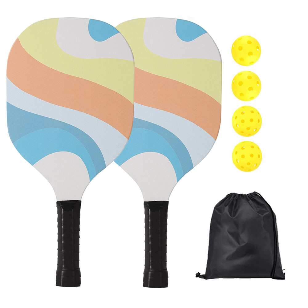 Picture of Poplar UV printing Peak ball racket set beach racket storage bag packaging Amazon cross-border explosions factory