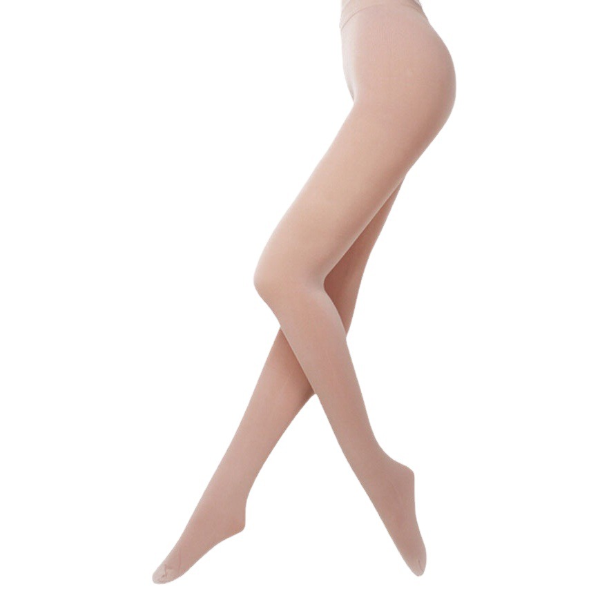 Plus Size Plus Size Thin Velvet Skin Color Pantyhose for Women 150kg Brushed Bottoming Stockings Extra Long Socks High Waist Outer Wear