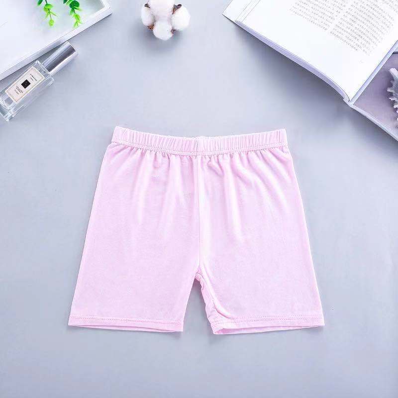 Picture of Girls' Safety Pants Anti-running Light Summer Thin Children's Modal Insurance Pants Cotton Triple Pants Girls' Boxer Shorts