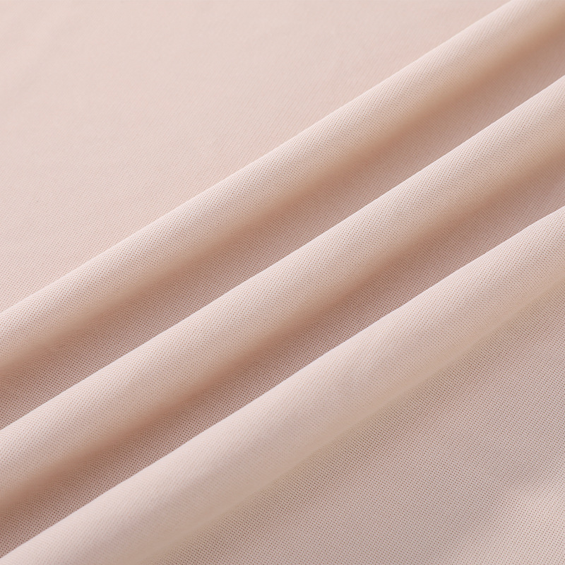 Picture of N Matte 50 Needle Cotton Lylon Fabric Comfortable Breathable Women's Pajamas Vest Underwear Fabric Four-sided Elastic Knitted Fabric