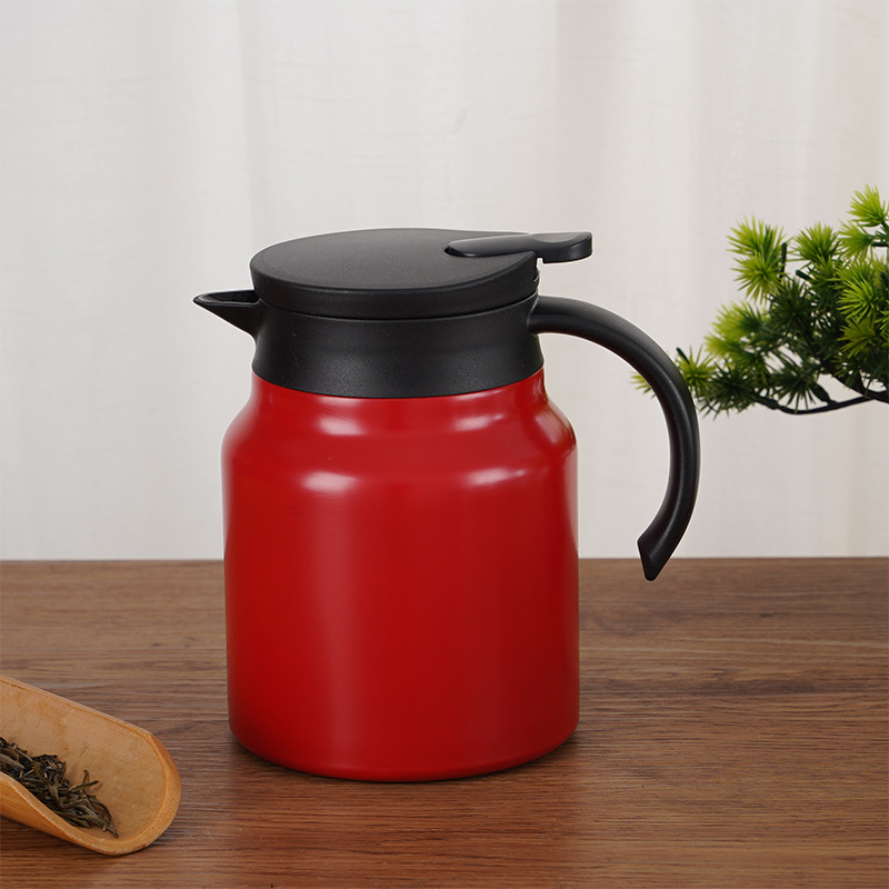Picture of New super large capacity 316 stainless steel stewed teapot smart household pot handle insulation pot gift pot