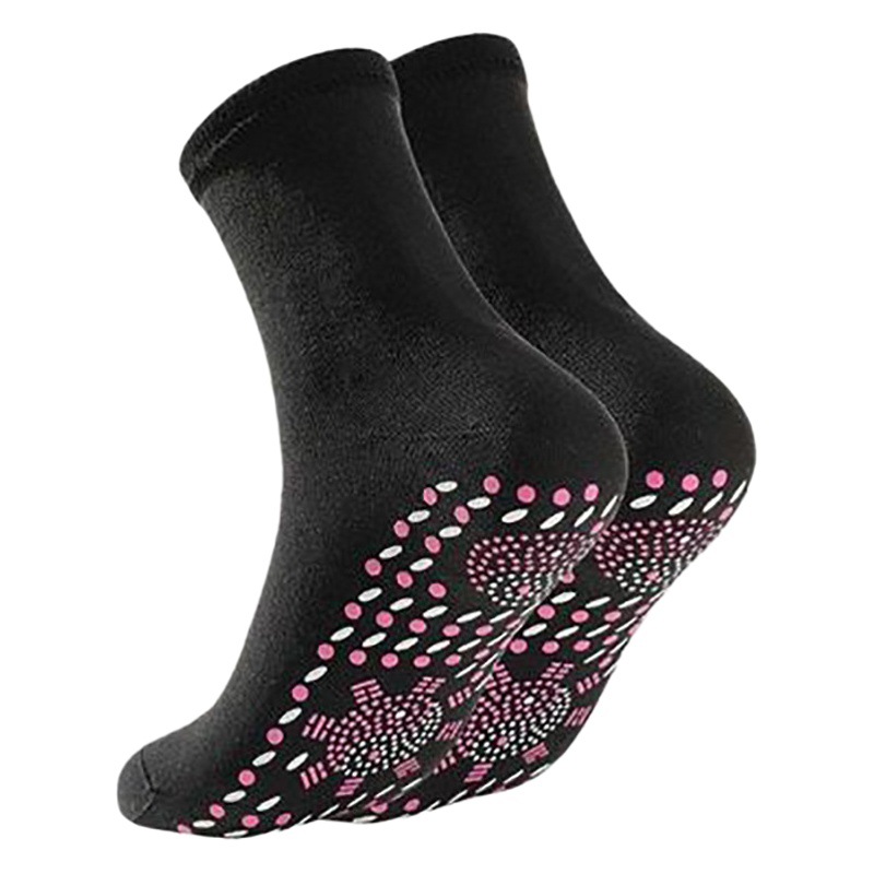 Self-heating socks health care massage socks self-heating Tomalin mid-calf thickened warm feet socks hot moxibustion cold-proof socks Universal
