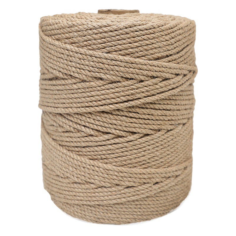 Fine Hemp Rope Decorative Hemp Rope Handmade DIY Crafts Decorative Rope Tag Rope Flower Gift Packaging Binding Rope Quantity