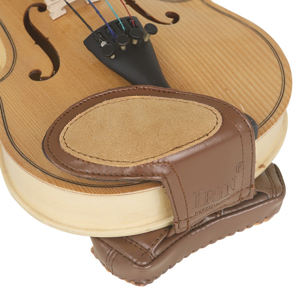 IRIN Violin Shoulder Two-in-One Sheepskin Neck Pad Gill Pad Cloth Violin Shoulder Pad 4/4-1/16