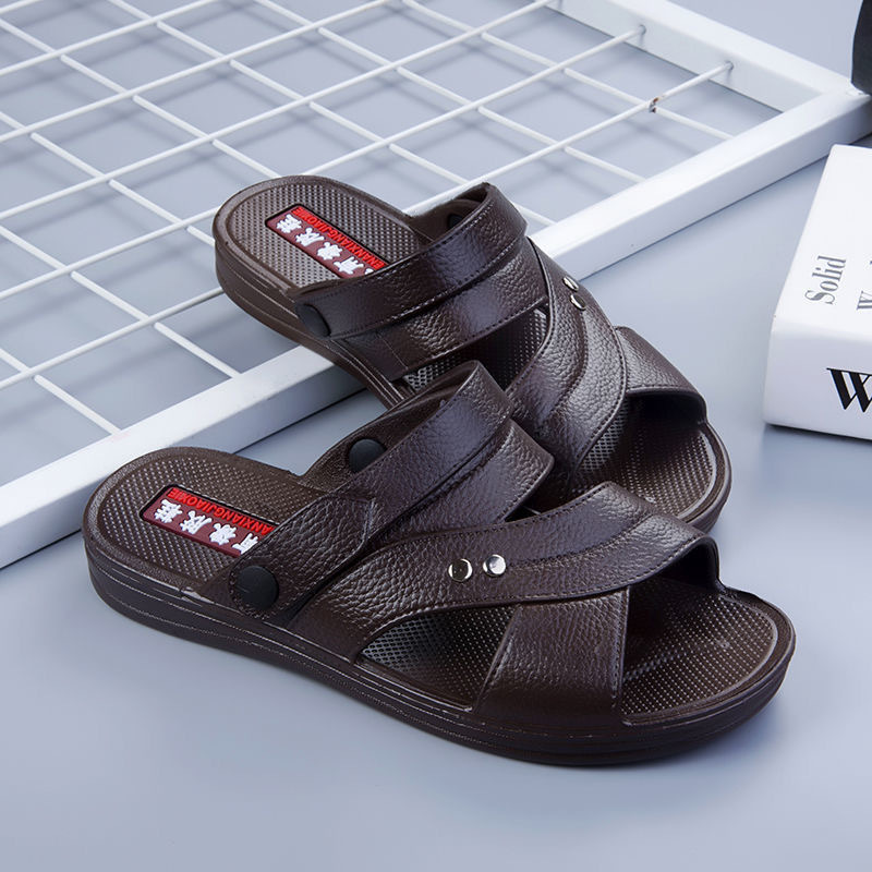 Korean style non-slip casual men's sandals, comfortable and durable, dad shoes, men's sandals, summer new