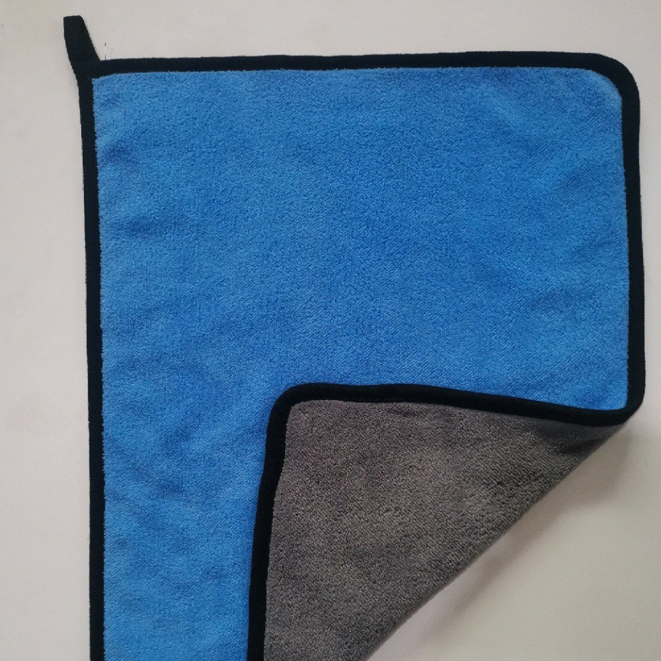 Picture of Car Cleaning Towel, High-Density Coral Fleece, Thickened Double-Sided Microfiber Square Towel for Car Cleaning
