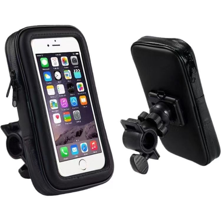 Picture of Mountain Bike Front Bag Waterproof Touch Screen Mobile Phone Bag Large Capacity Shoulder Crossbody Bicycle Bag Cycling Bag