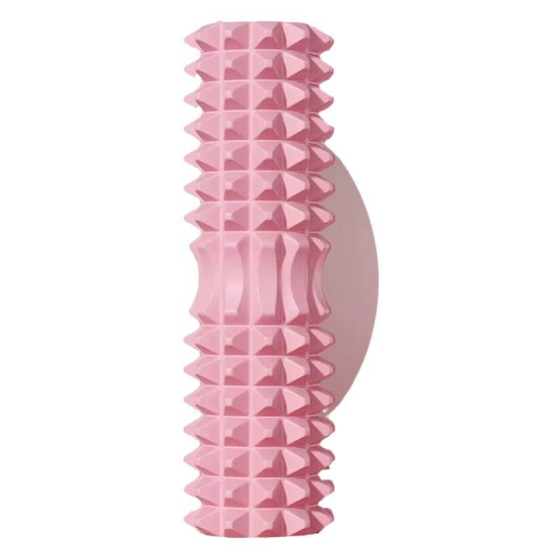 Solid Foam Roller Mace Massage Roller Muscle Relaxation Leg Roller Eva Crescent Solid Yoga Column