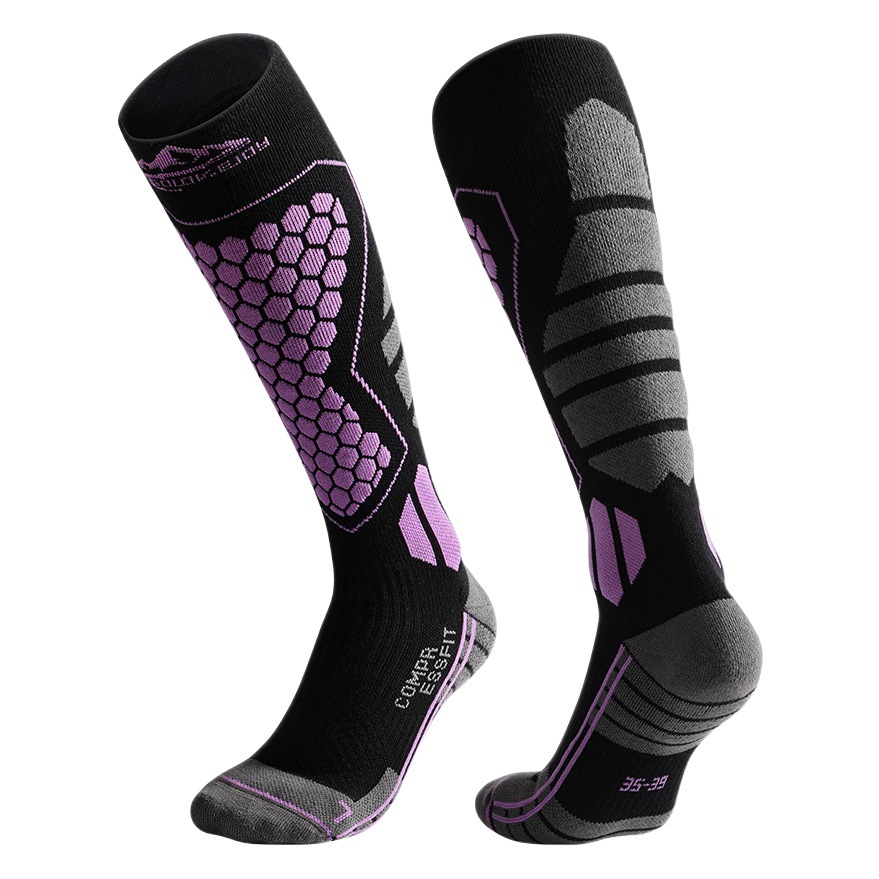 Winter professional wool long tube ski socks warm quick-drying outdoor travel windproof cold high socks DWZ04