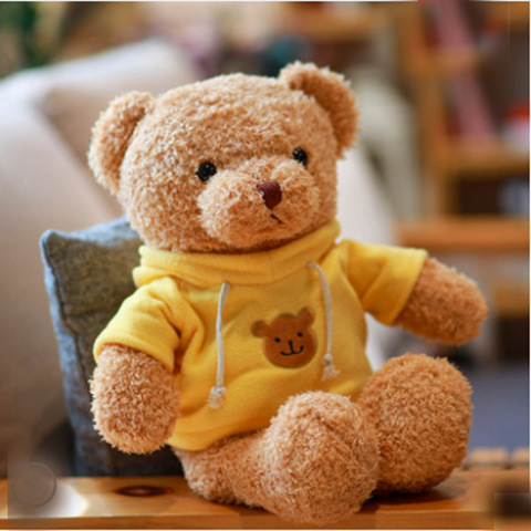 Picture of Sweater Teddy Bear Hug Bear Doll Plush Toy Bear Pillow Doll Wedding Gift Cute