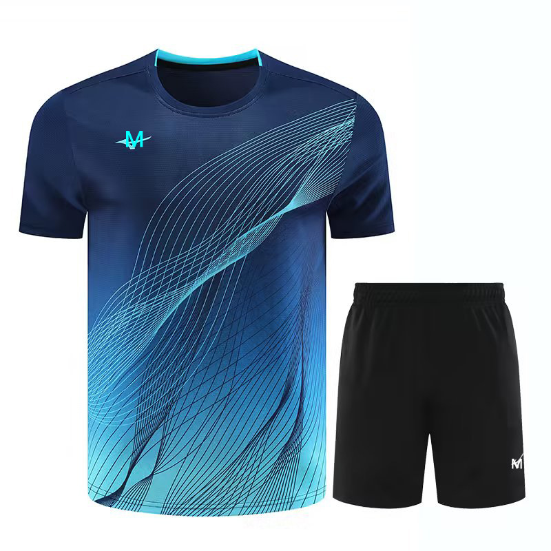 Picture of Adult volleyball clothing men's and women's short-sleeved training clothing children's volleyball clothing sportswear competition clothing summer breathable quick-drying 6517