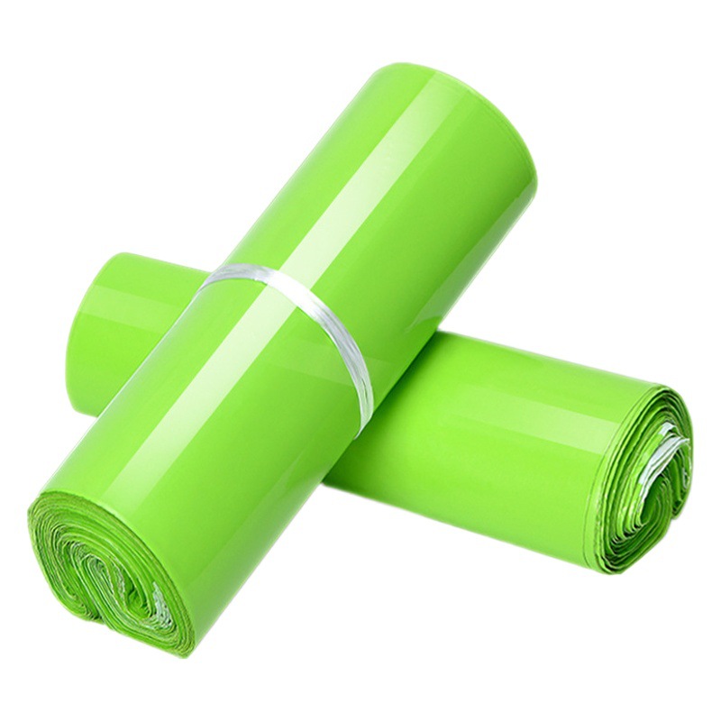 Fruit Green Express Bag 12 Silk Thickeneded Waterproof Packaging Bag 2842 E-Commerce Packaging Bag Broken Bag Production and Wholesale