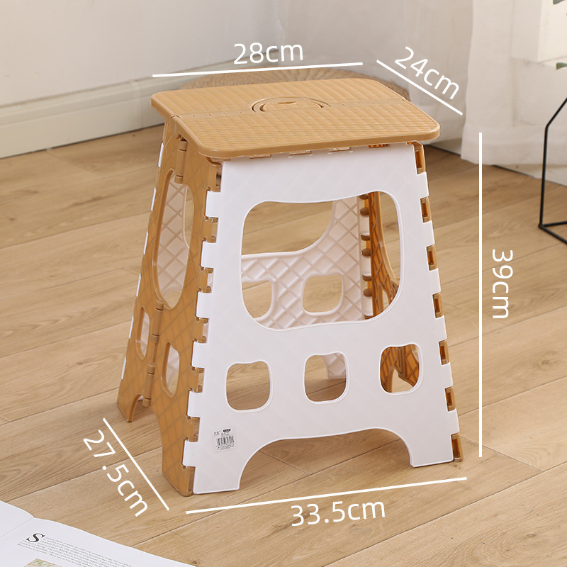 Picture of Factory wholesale home leisure plastic folding stool children adult portable outdoor plastic fishing Mazar bench